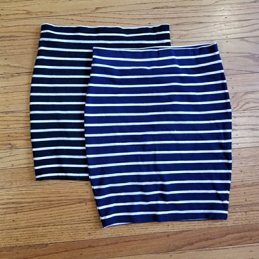 Two Forever 21 Mini Skirts Medium